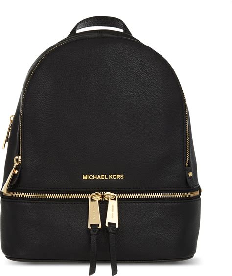 rhea michael kors backpack small|Michael Kors rhea small backpack.